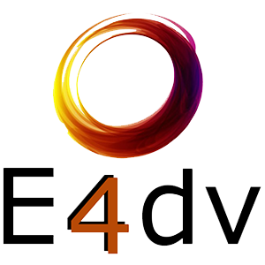 Logo E4dv - impianti eolici, fotovoltaico, solare termico, biomassa, termodinamici, certificazioni energetiche, ESCo - Marsala (Trapani)