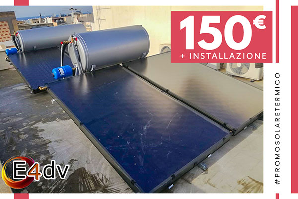 Solare Termico a 150 euro