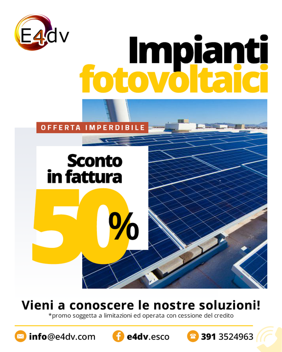 L'autosufficienza energetica è possibile, installa un impianto fotovoltaico ♻️