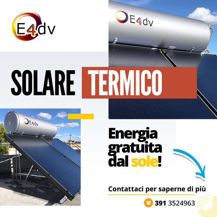 Solare termico, energia gratuita dal sole! 🌞