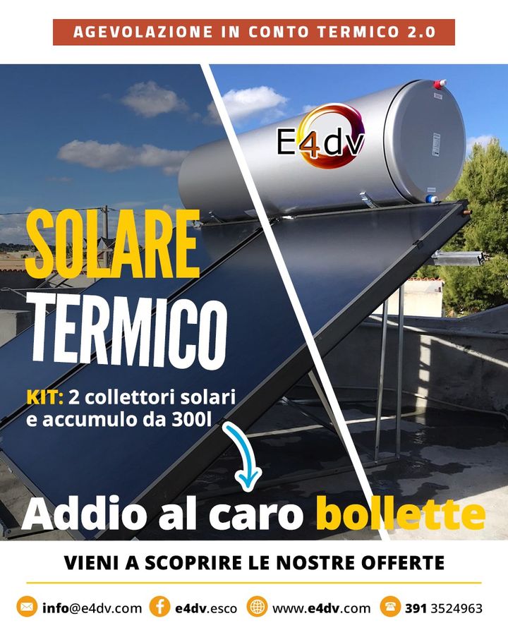 Di' addio al caro bollette 💸

Installa un impianto #solare #termico