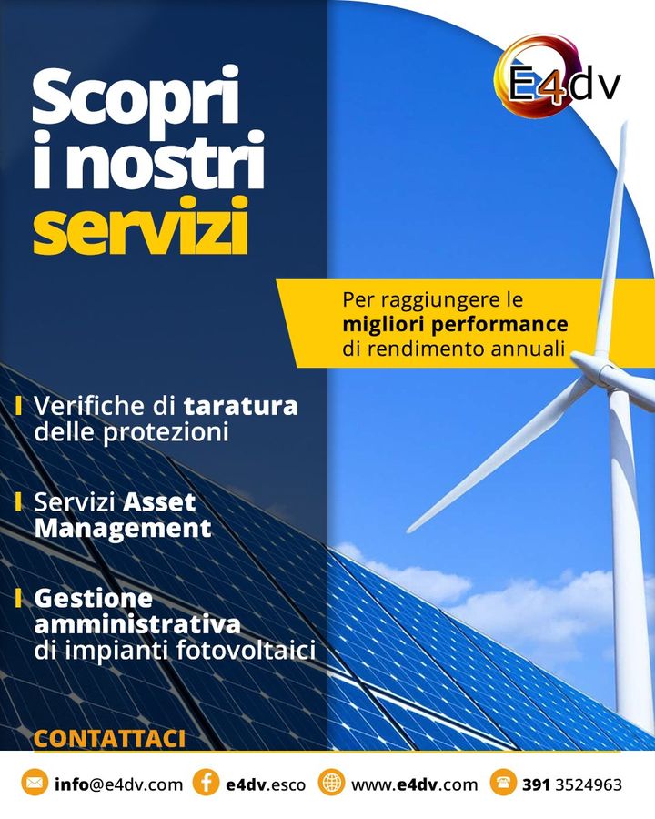 @e4dv fornisce una linea di servizi completi mirati al raggiungimento