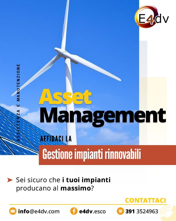 📈 ASSET MANAGEMENT

Tra i servizi offerti da @e4dv trovate anche