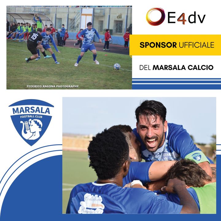 E4dv sponsor del Marsala Calcio ⚽

Insieme, affrontiamo ogni sfida con