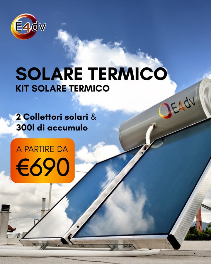 Solare Termico: Energia pulita, acqua calda, bollette leggere! ♻️💧
Sfrutta il