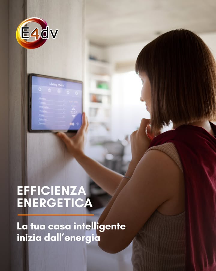 La tua casa intelligente inizia dall’energia.
Perché una casa davvero moderna