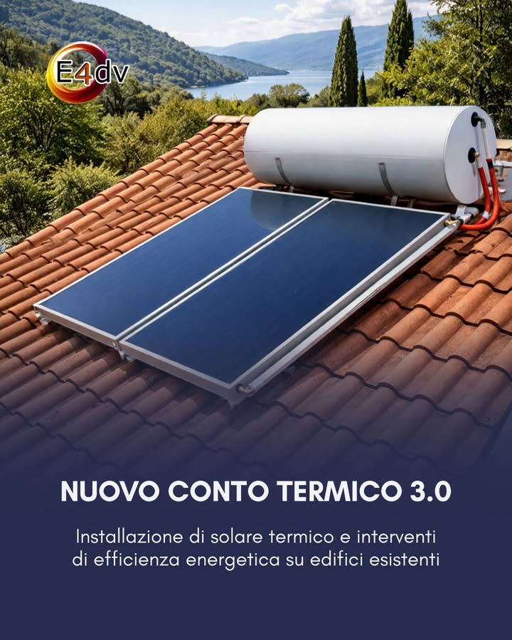 NUOVO CONTO TERMICO 3.0
Investire nell’efficienza energetica oggi è ancora più