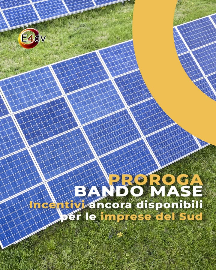 🔋 Il Bando MASE continua: c’è ancora tempo per investire