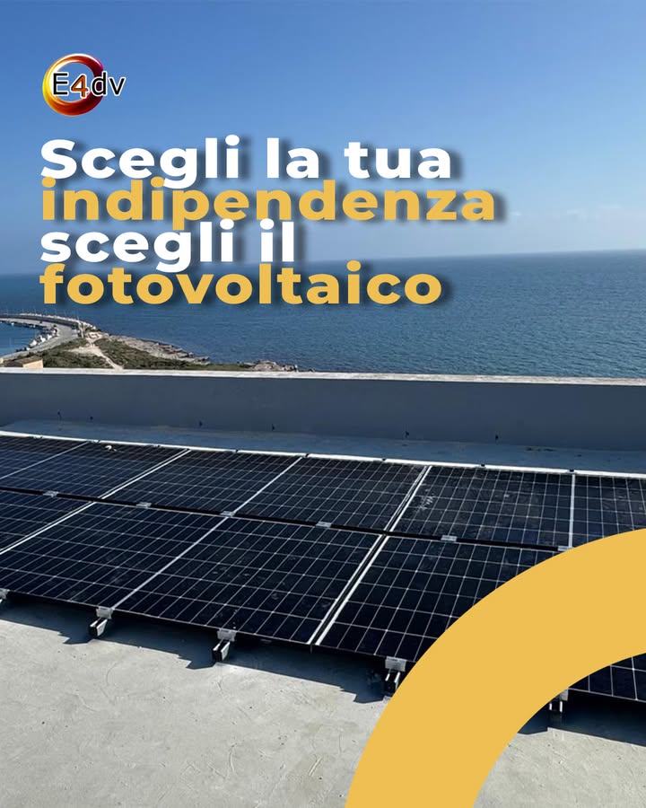 Con un impianto fotovoltaico trasformi il tuo tetto in una