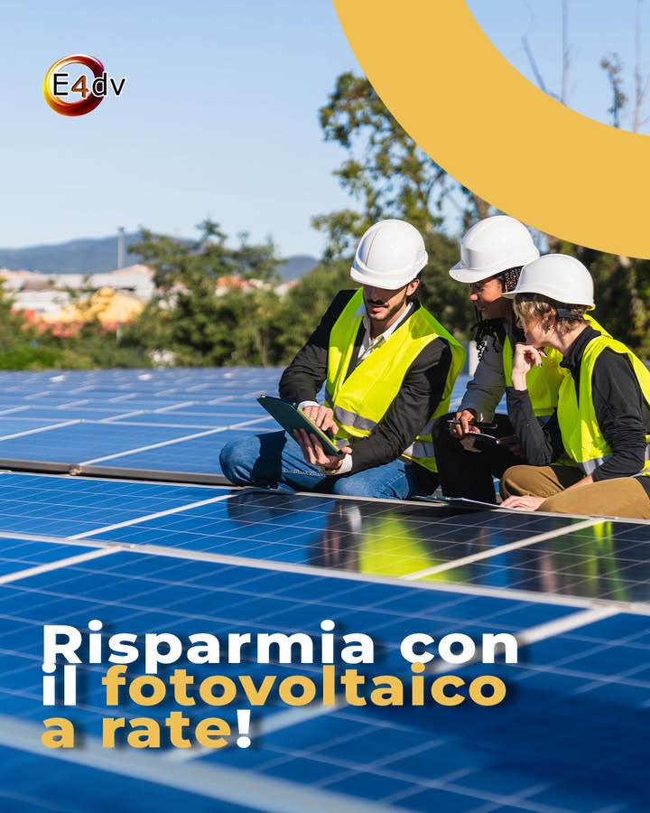 ☀️ IL TUO FOTOVOLTAICO A PARTIRE DA SOLI 50€ AL